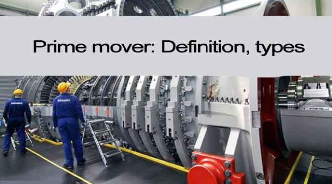 what is prime mover
