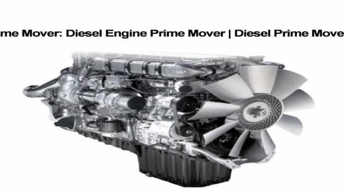 diesel engine prime mover