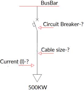 cable selection of low voltage line